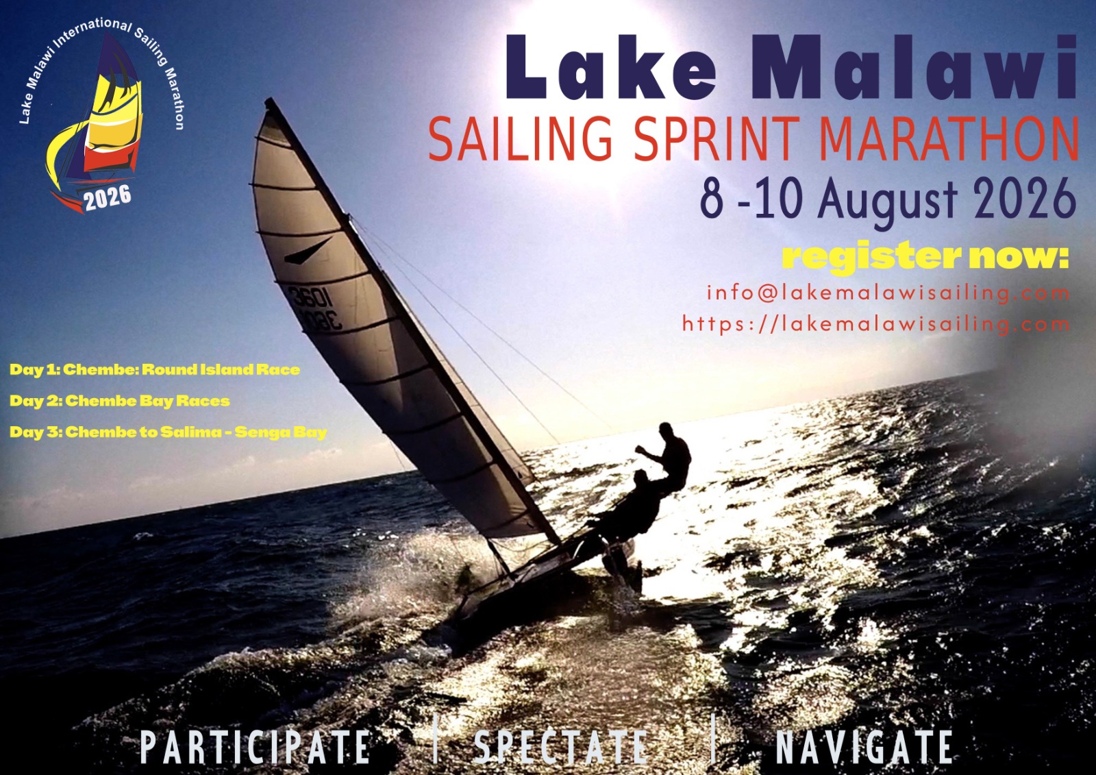 Lake Malawi SAILING SPRINT MARATHON 2026